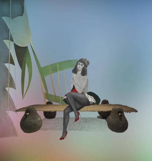 "Red Shoe," 2024, Archival Inkjet Print on Hahnemuhle satin paper, laid on panel, Edition of 3, 16 x 16 inches
