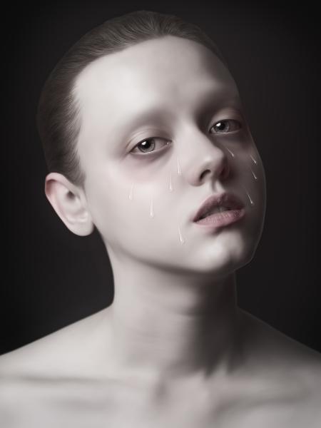 "9 Tears," 2015, C-Print Face Mounted with Acrylic, Edition of 8, 63 x 47 Inches