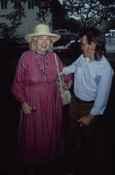 "Dorothy Hood and Ron Hoover," 1996, 35mm Color Slide