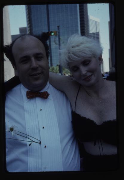 "Robert 'Chef Bob' Rosenberg and Jackie Harris," 1989, 35mm Color Slide