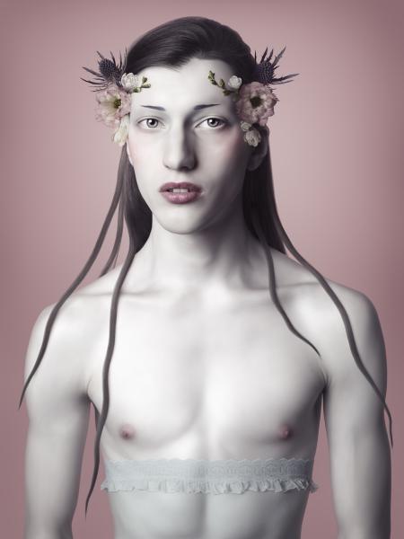 "Flora," 2015, C-Print Face Mounted with Acrylic, Edition of 8, 63 x 47 Inches