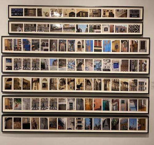 "Photographs from the Urban Illusion series," 2001, Framed Photographic Prints, 4 x 64.25 AND 5.75 x 71 Inches