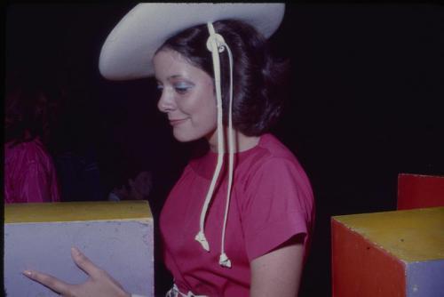 "Kilgore Rangerettes at the CAMH Rainbow Bread Wall Event," 1977, 35mm Color Slide