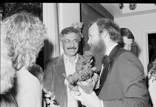 "Jim Harithas at a Party," Circa 1978, 35mm Black and White Negative