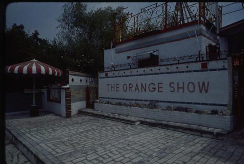 "The Orange Show Center for Visionary Art," Circa 1987, 35mm Color Slide