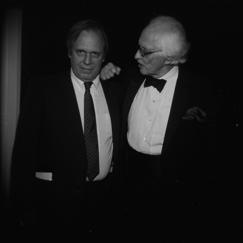 "Lucas Johnson and Fred Baldwin," 2001, 120mm Black and White Negative