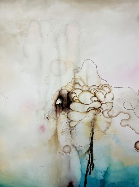 "Kingdom," 2024, Watercolor on Paper, 25 x 19.5 inches