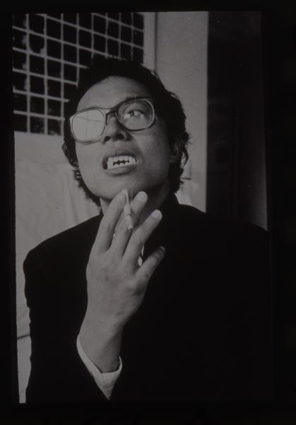 "Mel Chin in NYC," 1983, Silver Gelatin Print