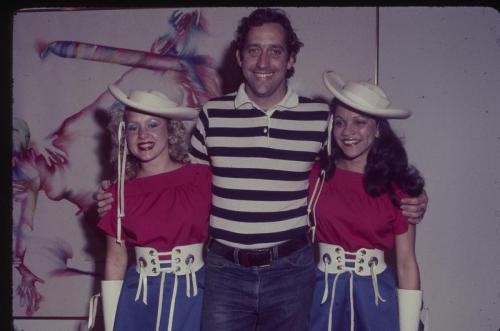 "Kilgore Rangerettes at the CAMH Rainbow Bread Wall Event," 1977, 35mm Color Slide