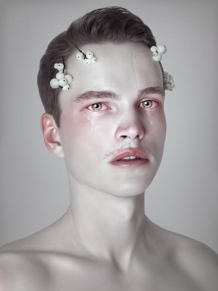 "Narcissus in Love," 2015, C-Print Face Mounted with Acrylic, Edition of 8, 63 x 47 Inches
