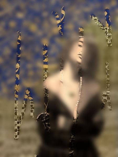 "Blurred," 2025, Archival Inkjet Print on Hahnemuhle satin paper, laid on panel, Edition of 3, 21 x 16 inches