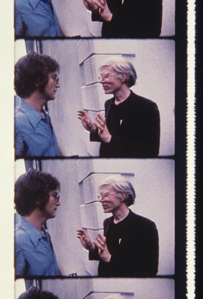 "John Lennon and Andy Warhol at Klein Party, June 12, 1971," 2013, Archival Photographic Print, Edition of 3 + 2 AP, 20 x 13.5 Inches 