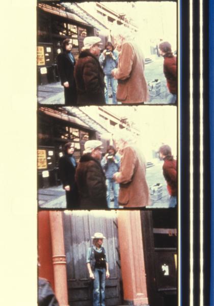 "Sam Fuller, Nick Ray, Wim Wenders, Dennis Hopper During the filming of MY AMERICAN FRIEND," 2013, Archival Photographic Print, Edition of 3 + 2 AP, 20 x 14 Inches 