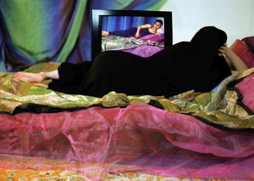 "Odalisque Digitale," 2008, Archival Print on Plexi glass, Edition of 3, 30 x 42 inches