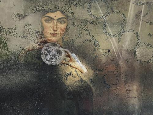 "Women Life Freedom," 2025, Archival Inkjet Print on Hahnemuhle satin paper, laid on panel, Edition of 3, 14 x 18 inches