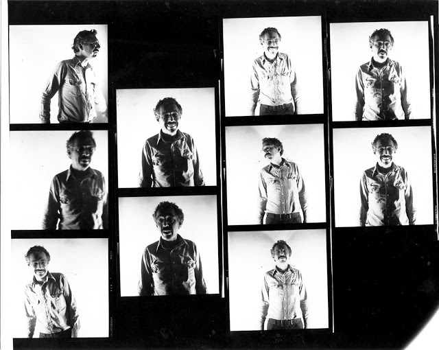 Jim Harithas, 1978, Gelatin silver contact proof print